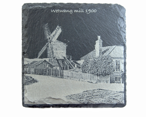 East Riding Mills slate coasters - Image 4