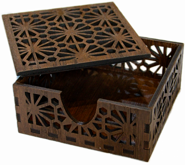 Square corner box - style 1